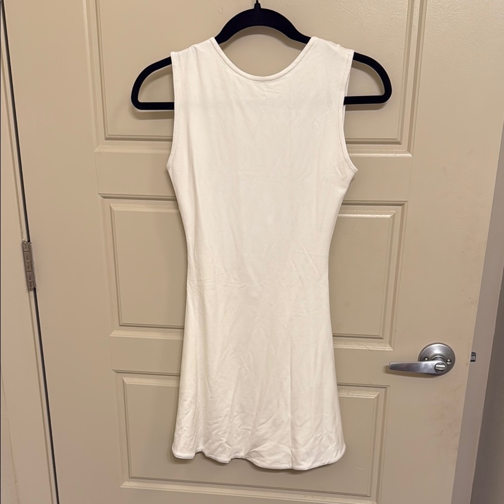 Oh Polly White Backless Dress